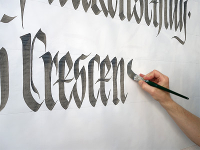 Fraktur Kalligrafie