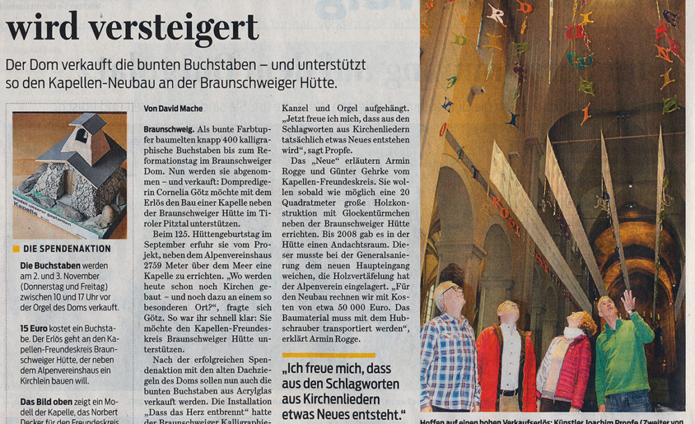 Reformationsjubiläum im Braunschweiger Dom
